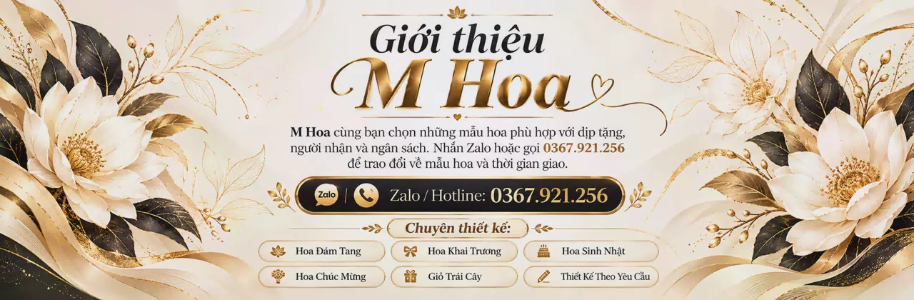 Ảnh bìa Shop hoa tươi Xã Vĩnh Lợi Cần Thơ - Hoa gửi trao, tình ở lại